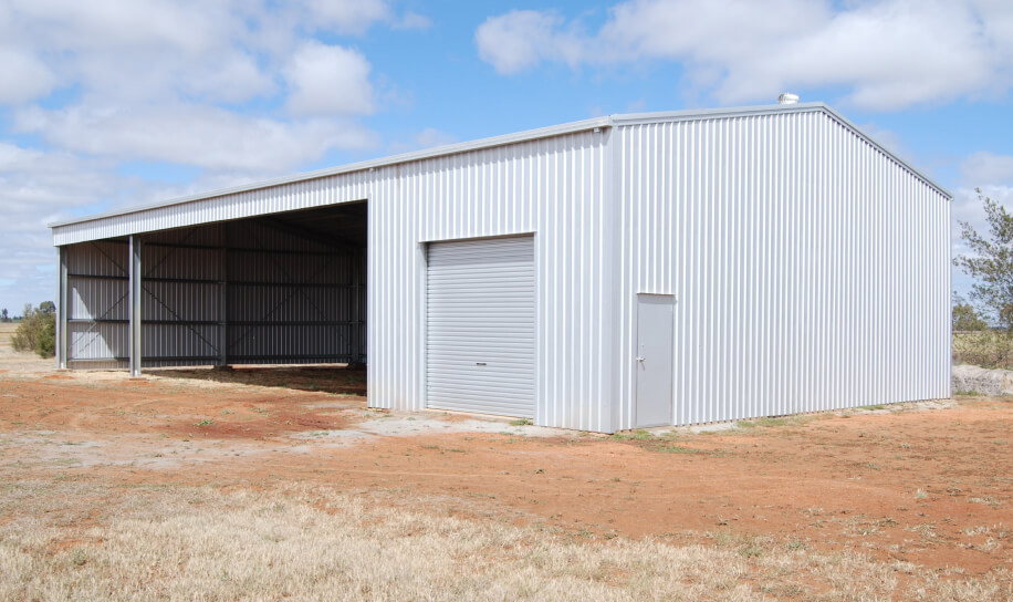 A picture of a large farm sized shed in Perth