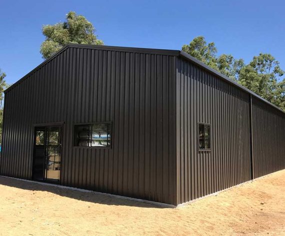 industrial custom workshop shed in Perth by Western Sheds
